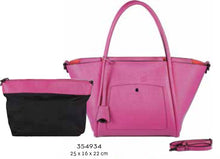 354934-10 Synthetic Leather Tote in Fuchsia