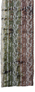 ES - Embroidered Lace Scarf with Floral Accent