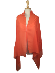 PA13 - Soft and Light Scarf with Fringed Ends