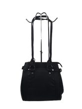 7360 - Convertible Handbag-to-Backpack in Black