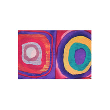 Kandinsky circles (violet colorway)