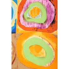 Kandinsky circles (orange colorway)