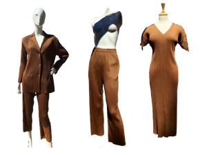 Crinkle Set of 3 - Pant, Jacket and Dress